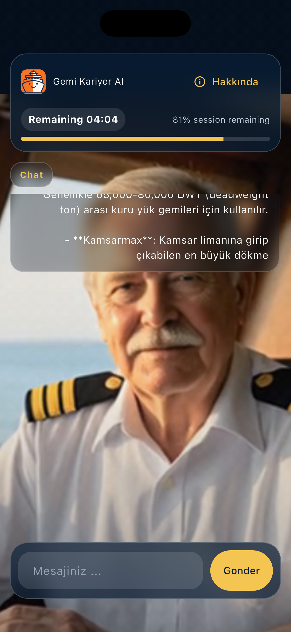 Gemi Kariyer AI ekran görüntüsü 3